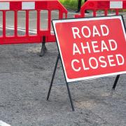 A road in Wisbech is closed for three days today.