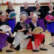 Some of the ladies from the Silver Swans in Wisbech.