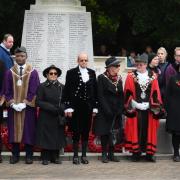 Councillors and guests took part in Wisbech Remembrance Service on Sunday.