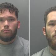 Brothers Riley and Bricy Upton, of Sealey’s Lane, Parson Drove, have been jailed for attacks which left three men hospitalised.