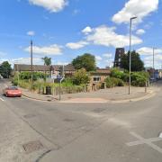 The site where six new homes are set to be built in Wisbech