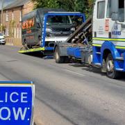 A van that was first seized in 2023 for being uninsured was again seized for the same crime - exactly a year to the day since the first incident.