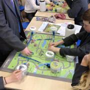 Aspiring engineers were put through their paces when Anglia Water held a STEM workshop at Marshland High School near Wisbech.Aspiring engineers were put through their paces when Anglia Water held a STEM workshop at Marshland High School near Wisbech.