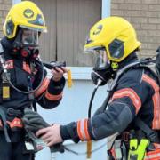 A crew was called to a fire on the A1101 near Wisbech at 11.45am on Friday May 17. 