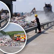 The fire disrupted bin collections from around 6,000 properties as the waste transfer station in March was forced to close.