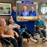 March and District Model Railway Club visited Rose Lodge care home in Wisbech on May 14.