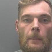 William Gray, of North Brink, Wisbech, has been jailed for strangling his partner twice and trying to hit her with a brick.