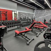 Some of the equipment inside Snap Fitness' new 24-hour gym at Meadowlands Retail Park in March.