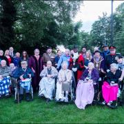 Residents at Orchard House care home attended an event at Wisbech Park to commemorate the 80th anniversary of D-Day.