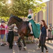 Thomas Clarkson Academy's prom was a spectacle with someone evening arriving on horseback