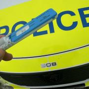 The driver failed a DrugWipe for cannabis and they were arrested on suspicion of drug driving.