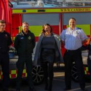 Ambulance and fire services from Cambridgeshire recognised for innovative initiative