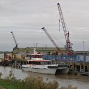 General view of the Port of Wisbech.