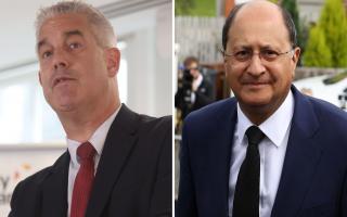 MPs Steve Barclay (left) and Shailesh Vara have been axed from their government roles following a reshuffle by new prime minister Liz Truss.