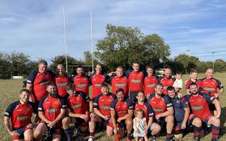 A victorious Wisbech 1st XV on Saturday.